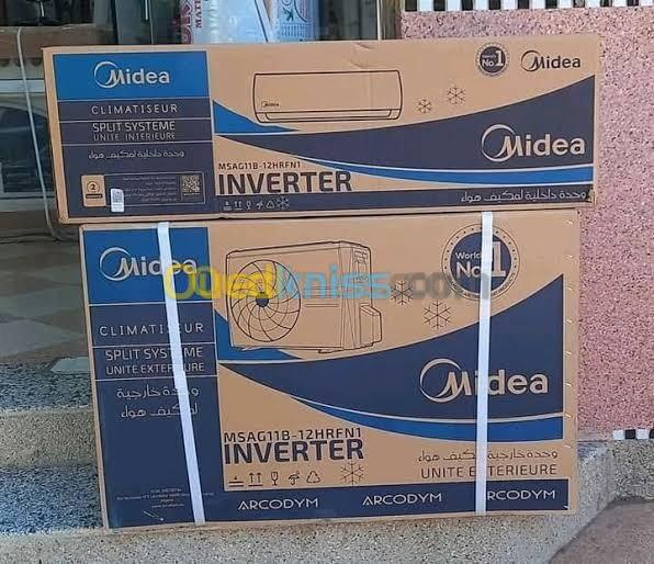 Climatiseur Midea 12000 BTU Inverter 