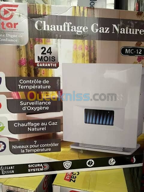 Chauffages au gaz naturel Major Cara 