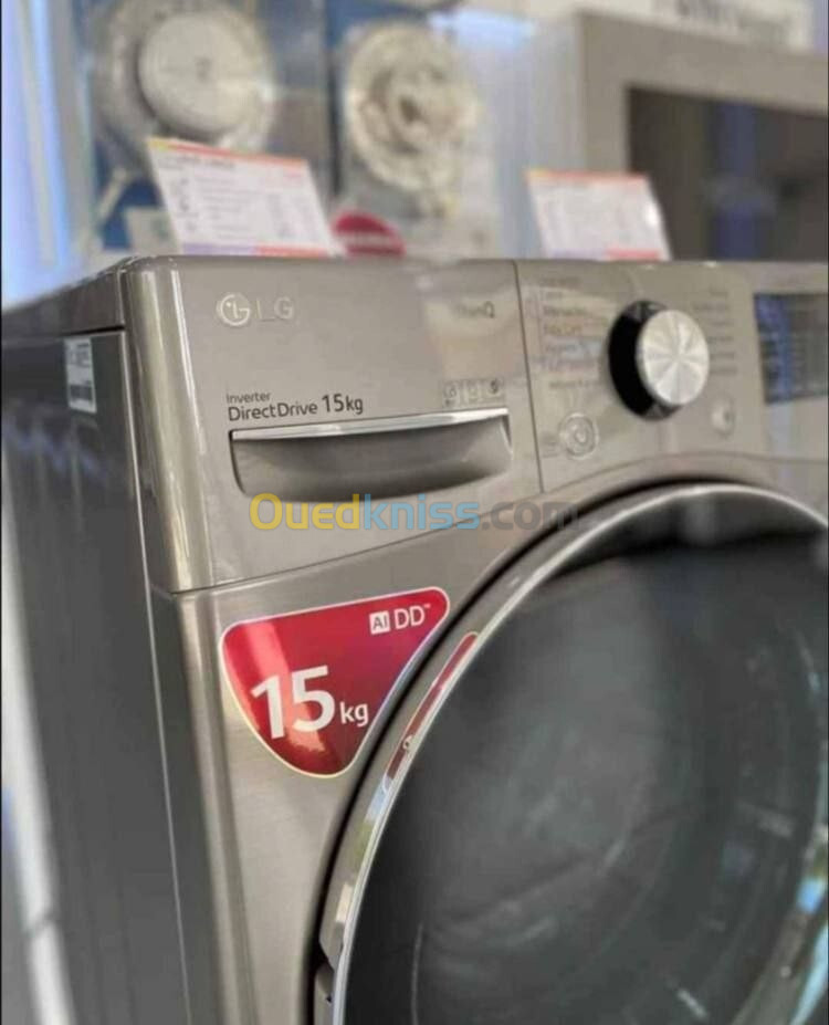 Lave linge LG 15/8 kg avec séchage 