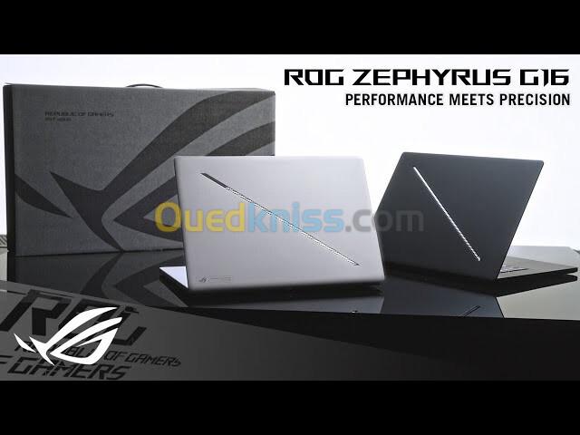 Asus rog zephyrus 16 /Ultra 9 185h /RTX 4070/Ram 32 GB DDR5/SSD 1 GB /ECRAN 16."IPS 240 HZ