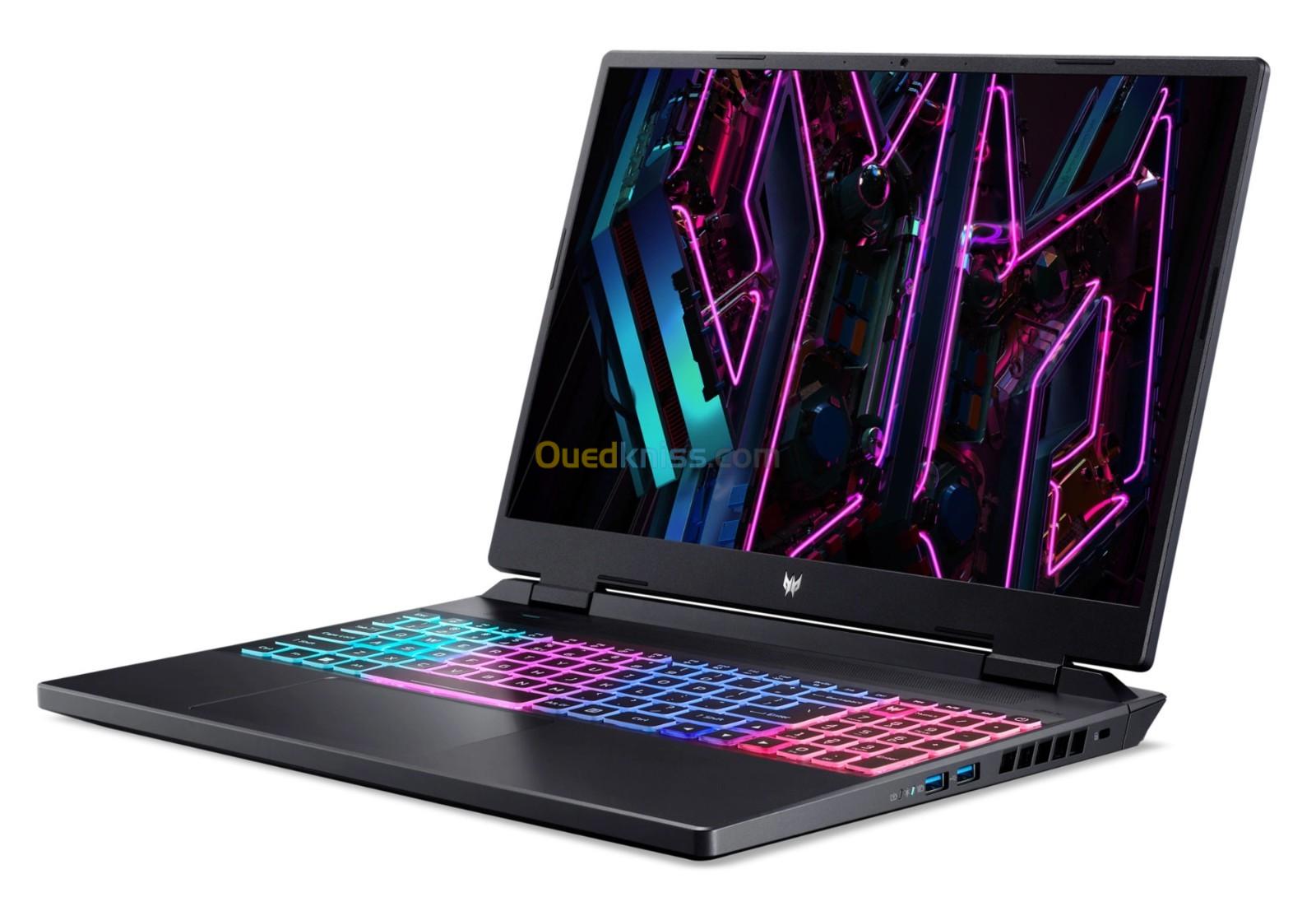 ACER PREDATOR HELIOS NEO 16  CORE i9-13th GENE /RTX 4070  /RAM 16 GB 5600HZ /SSD 1TB /** vendu**