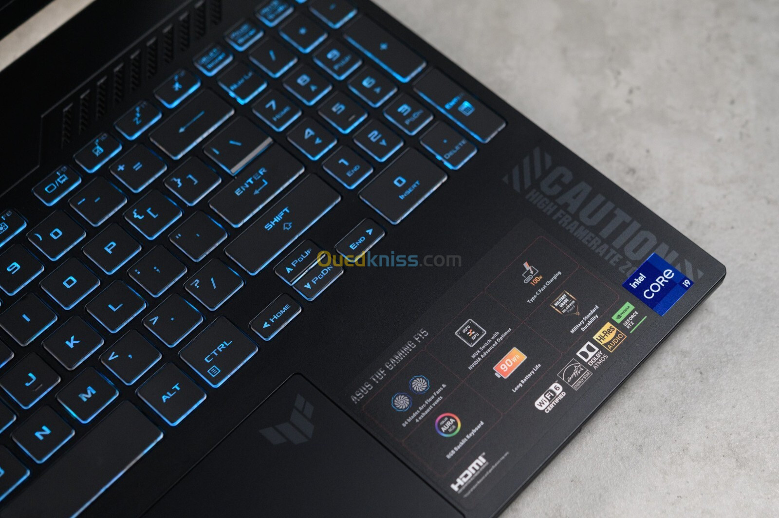 ASUS TUF Gaming F15 FX507 i9-13900H,(13 TH EME)/ RTX 4060/, Ram 16GB, SSD 1TB, 15.6 FHD ,