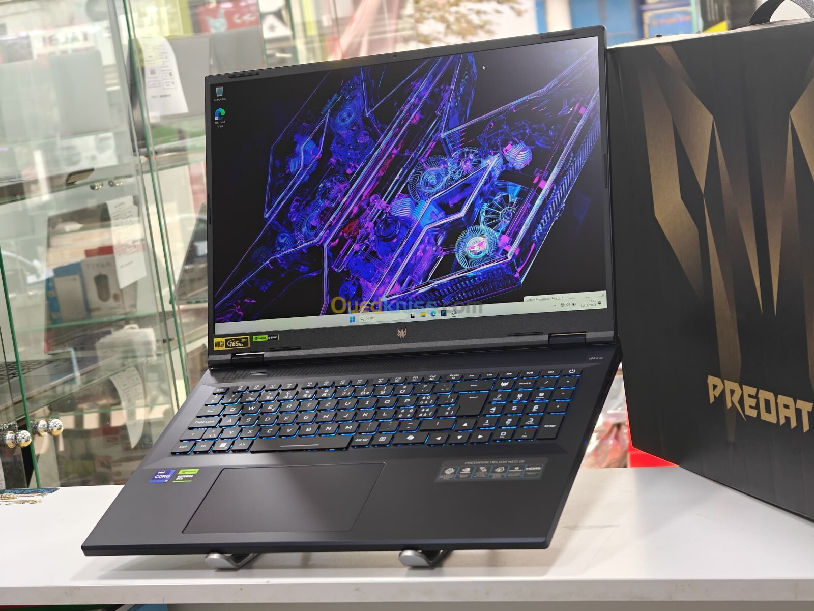 ACER PREDATOR HELIOS 18 I9 14900HX 32GB 1TB SSD RTX 4060 8GB 140W 18" QHD 165HZ NEUF SOUS EMBALLAGE 