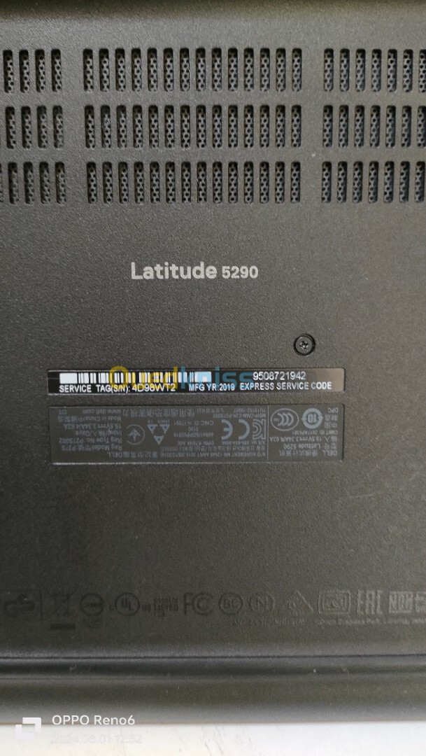 Dell latitude 5290 i5 8th génération 