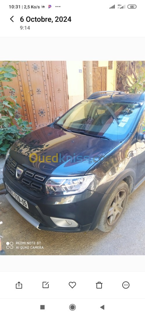 Dacia Sandero 2019 Stepway restylée