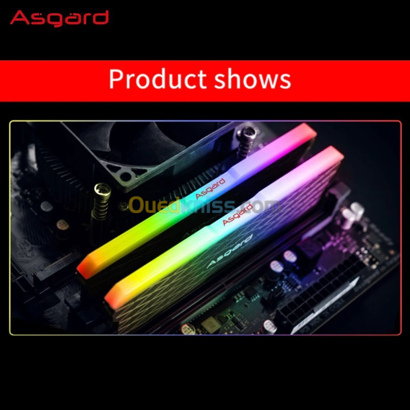 Ram Asgard 8GB 3200MHZ RGB ( 8GBx2 )