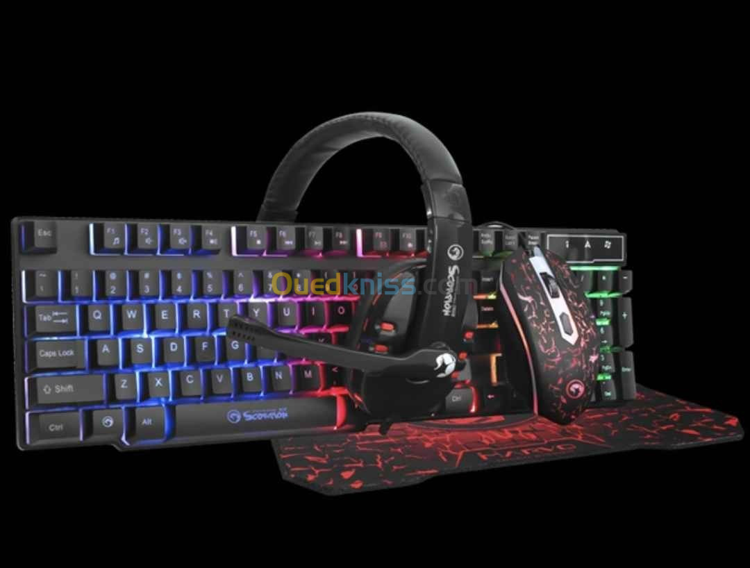 Kit gaming 4in1 scorpion cm 370