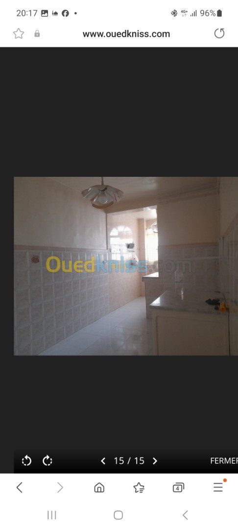 Vente Appartement F3 Blida Blida