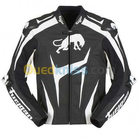 veste moto furygan cuir originale