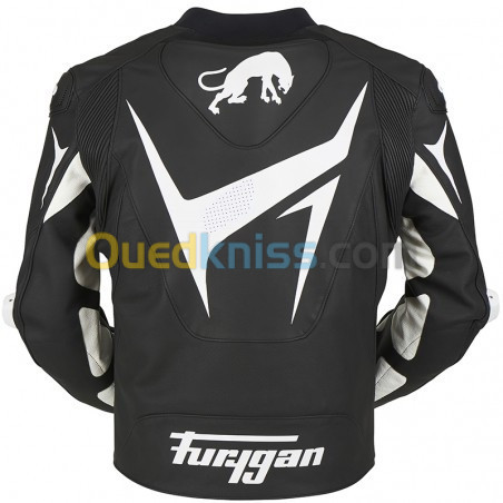 veste moto furygan cuir originale