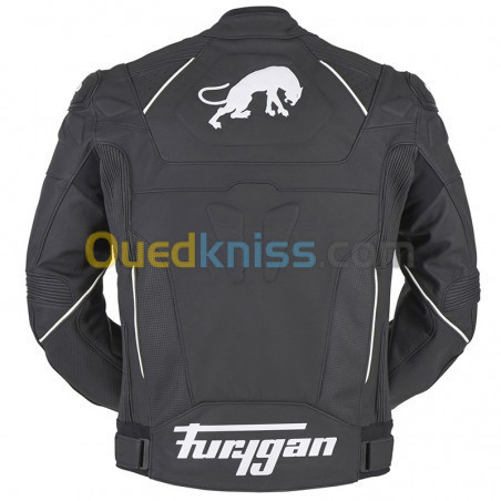 veste moto furygan cuir originale