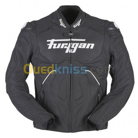 veste moto furygan cuir originale