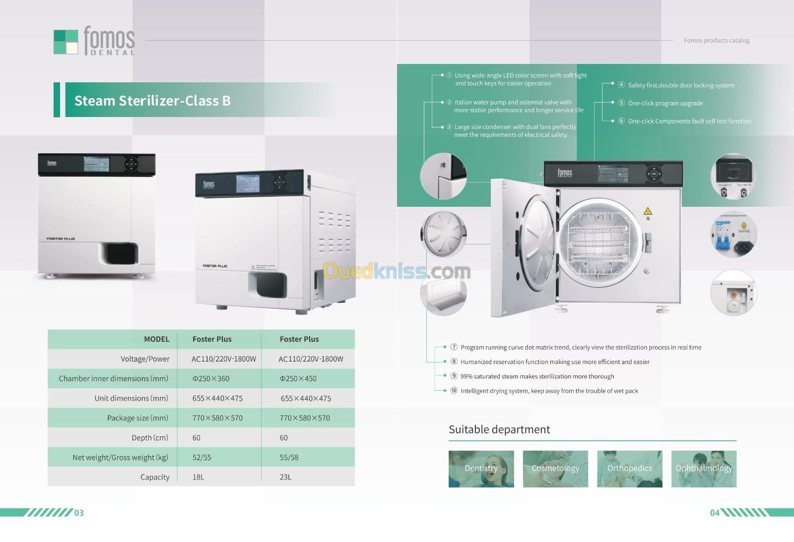 AUTOCLAVE 23 LITRE CLASS B