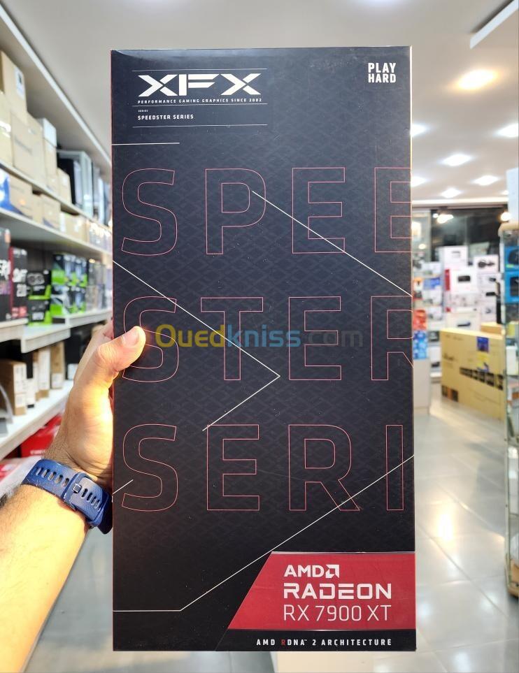 XFX SPEEDSTER RX 7900 XT - AMD Radeon CORE Gaming - 16GB GDDR6 - HDMI 3xDP - AMD RDNA