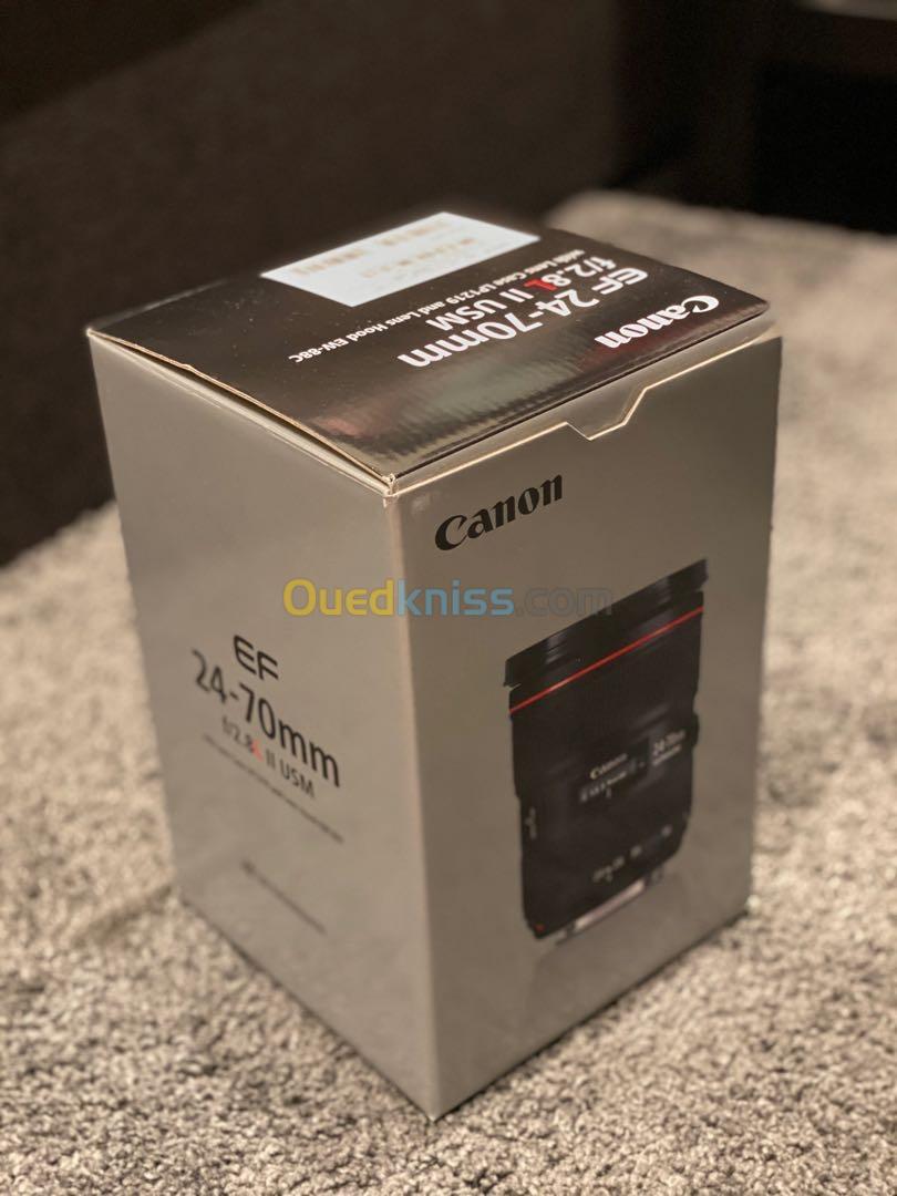 OBJECTIF CANON EF 24-70 mm f/2,8 L USM II - Le zoom standard du professionnel - LENS - 