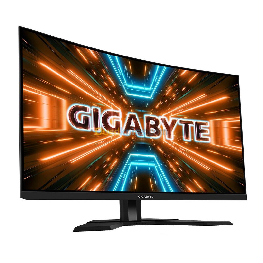 GIGABYTE M32QC - GAMING MONITEURE - 32" 2.5K - CURVED - VA - 165HZ - 1MS - HDR -FREESYNC - AJUSTABLE