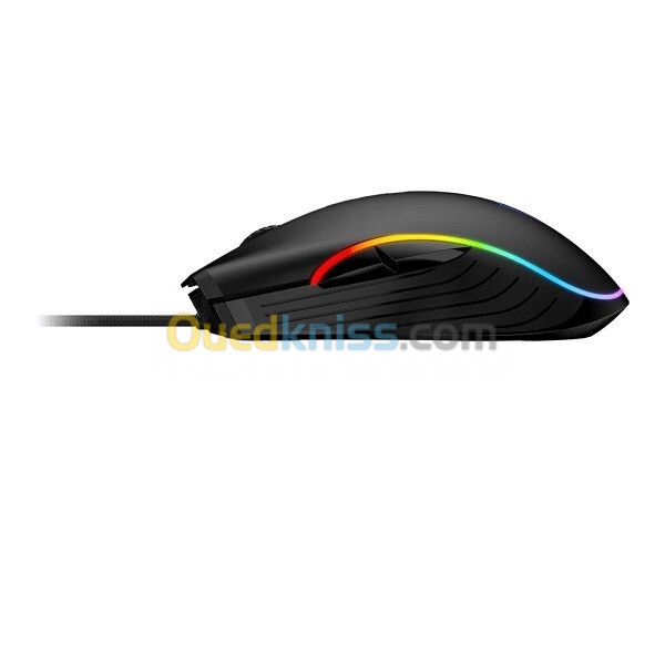 MSI FORGE GM300 - SOURIS GAMING RGB - CAPTEUR OPTIQUE - BLACK - 7200 DPI - FILAIRE