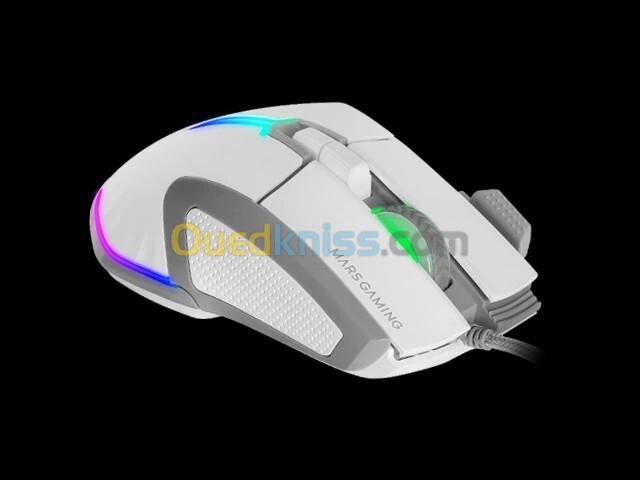 MARS GAMING MM-XT - GAMING MOUSE - OPTICAL 12000 DPI - HUANO SWITCHES - USB - NOIR