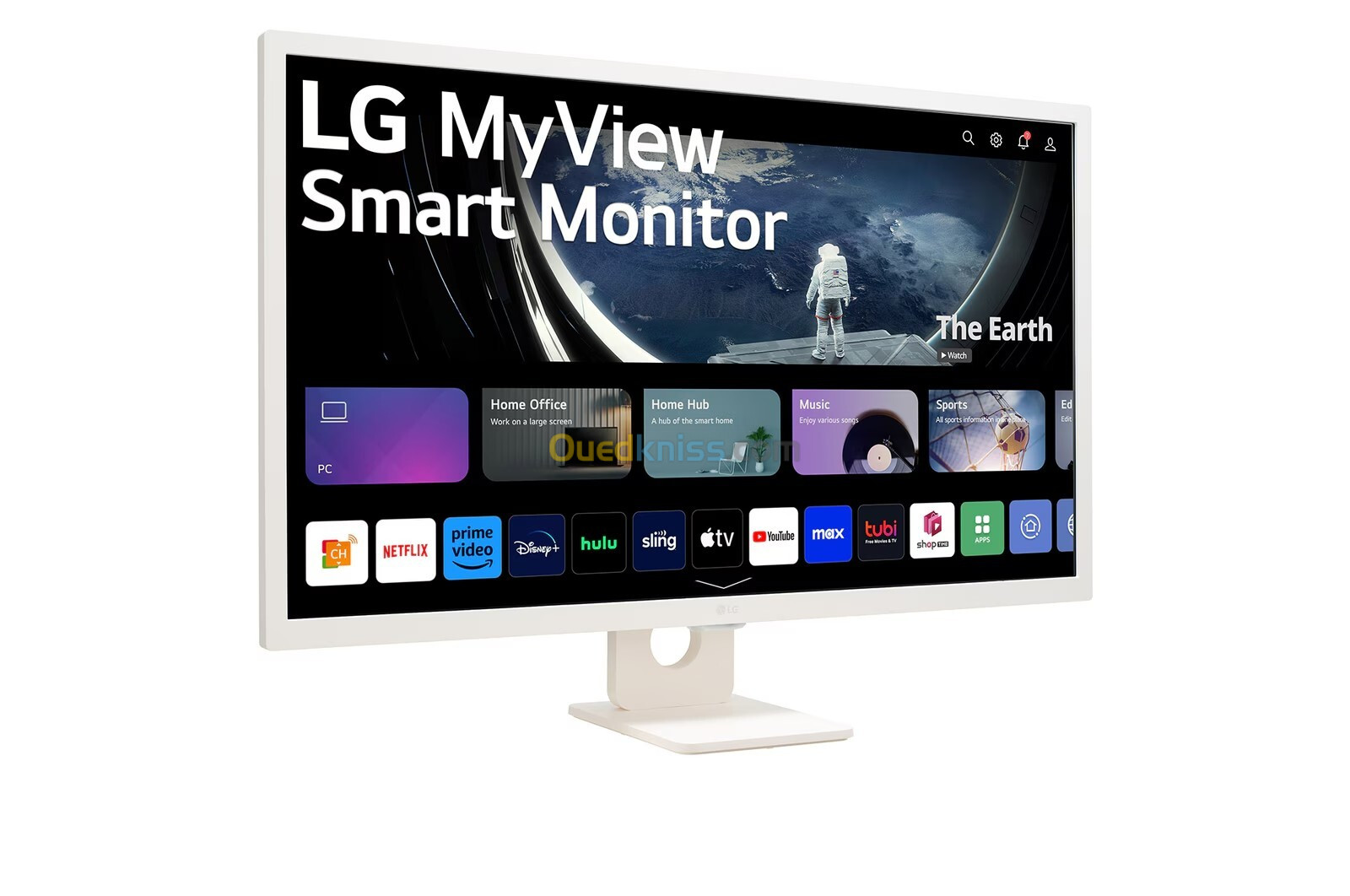 ECRAN LG 32SR50F - SMART MONITOR - 31.5" FHD - AIRPLAY 2 - 8MS - SRGB - BLUETOOTH - TÉLÉCOMMANDE 