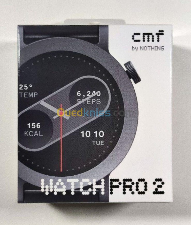 SAMARTWATCH CMF BY NOTHING WATCH PRO 2 - 1,32" AMOLED- ALUMINIUM - BLUETOOTH -22 MM - ÉTANCHE -GRISE