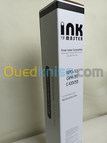 Ink master toner laser  pack compatible C-EXV33 Canon  