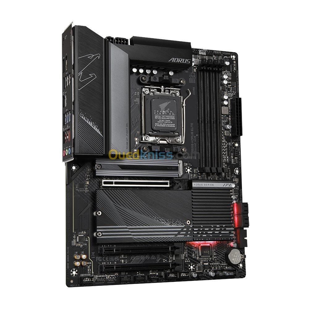 GIGABYTE - B650 AORUS ELITE - CARTE MÈRE AMD - SOCKET AM5 - 4 DIMM - DUAL DDR5 - PCIE 5.0 X16 M.2 