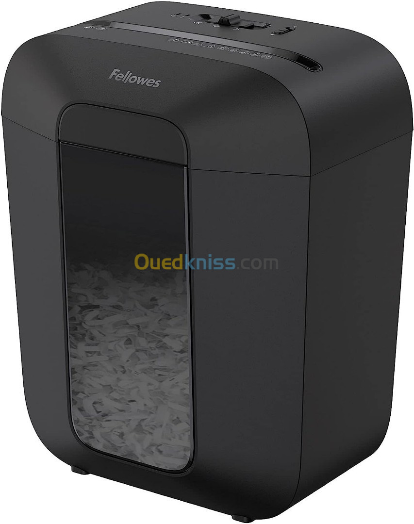 FELLOWES DESTRUCTEUR DE DOCUMENTS LX50 COUPE CROISÉE P4 - 17LITRE - AGRAFES - CARTES - TROMBONES