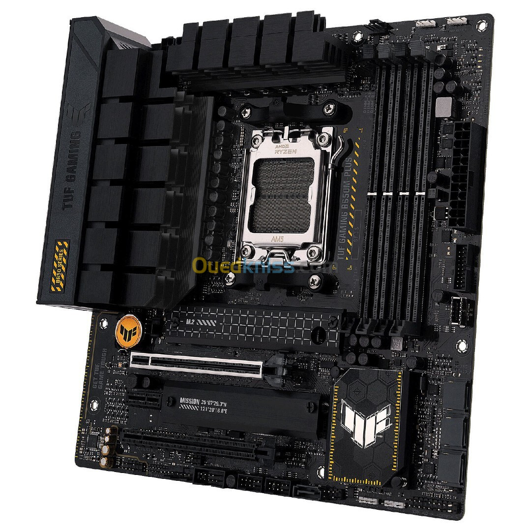 ASUS TUF GAMING B650M-PLUS - SOCKET AM5 - MICRO ATX - 4X DDR5 - M.2 PCIE 5.0 - PCI-EXPRESS 4.0 16X