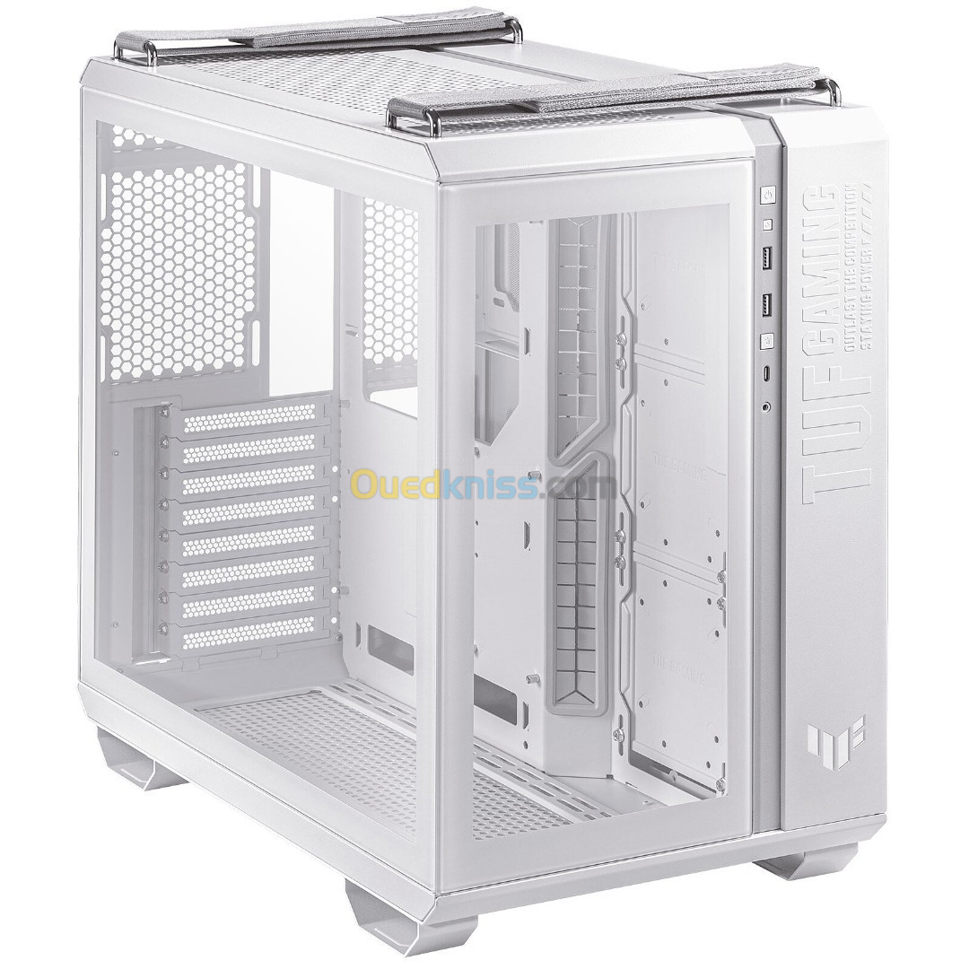 ASUS TUF GAMING GT502 - BOITIER GAMING  - MOYEN TOUR -  MICRO ATX - ATX/EPS -  BLANC