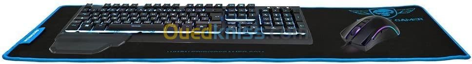 SPIRIT OF GAMER GAMING EXTENDED MOUSE PAD BLUE VICTORY / XXL / ULTRA FIN