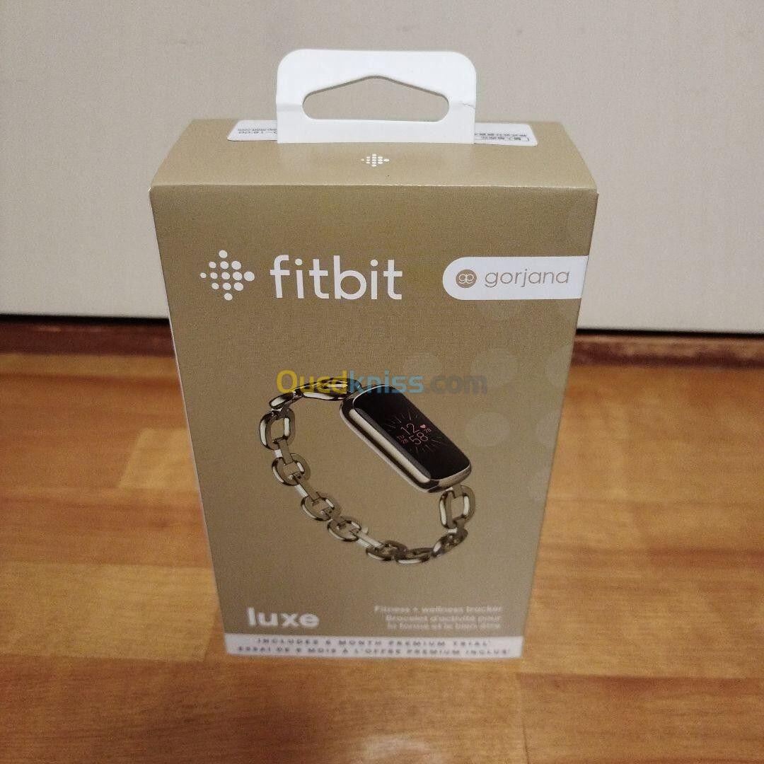 FITBIT LUXE - SMARTWACH SPECIAL EDITION - FITNESS & WELLNESS TRACKER - SOFT GOLD - STAINLESS STEEL  