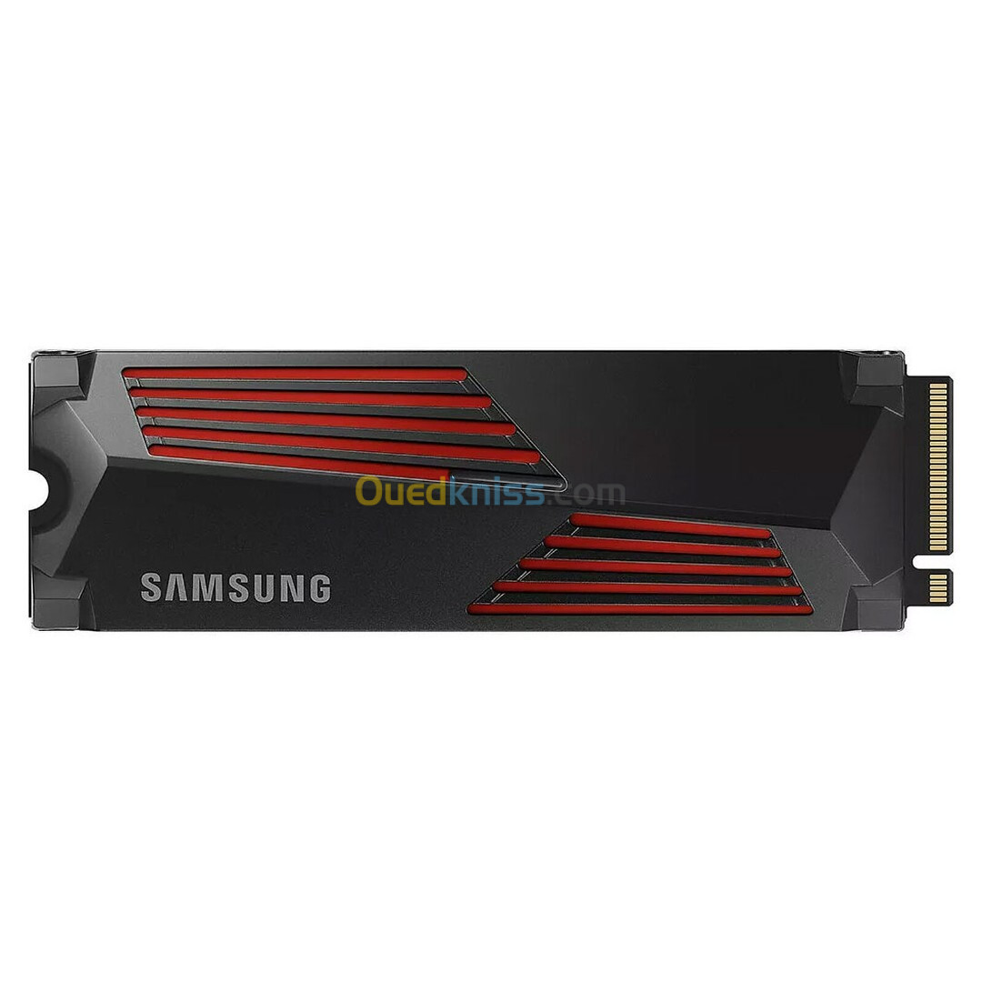 SAMSUNG SSD 990 PRO M.2 PCIE NVME 4TO WITH HEATSINK - 7450MBS - BLISTERING SPEED - ENDLESS VICTORY 