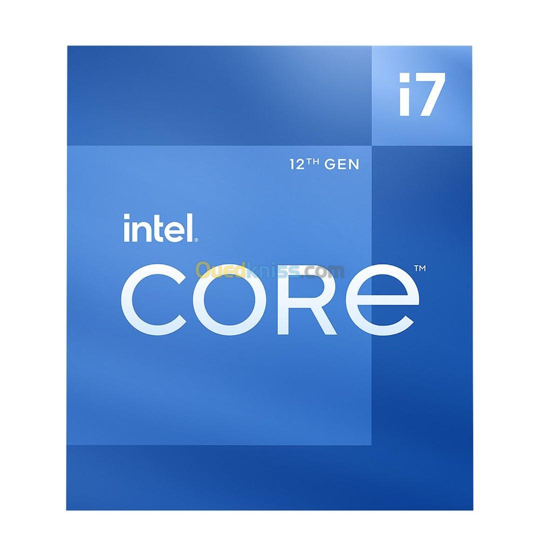 Processeur Intel Core i7-12700 - 2.1 GHz - 4.9 GHz - 12-Core -  20 -Threads Socket 1700 