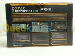 ZOTAC GeForce GT 730 4GB Zone Edition - 4 GO DDR3 - HDMI/DVI/VGA - PCI EXPRESS
