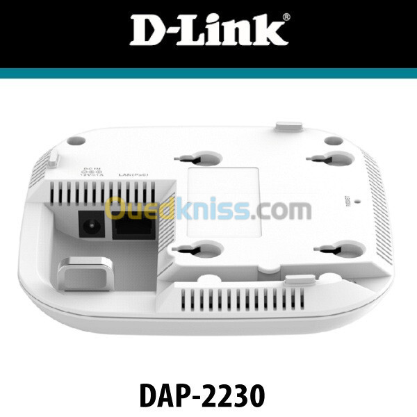 D-LINK POINT D'ACCÈS SANS FIL DAP-2230 - 2.4GHz - 300 MBPS - CENTRAL WIFI - OMNI -MULTI-OPERATIONAL 