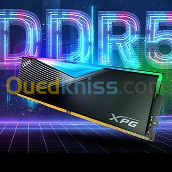 RAM ADATA XPG LANCER RGB DDR5 DESKTOP - 16GB DDR5 U-DIMM - 6400 MHz - PC5 51200 - 1.35V - BLACK