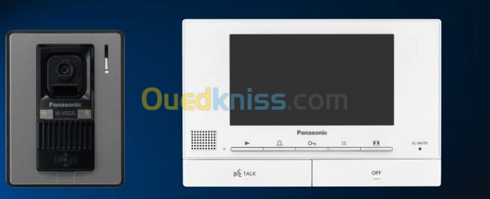 Panasonic Kit Vidéophone Système d'interphone vidéo VL-SV70BX