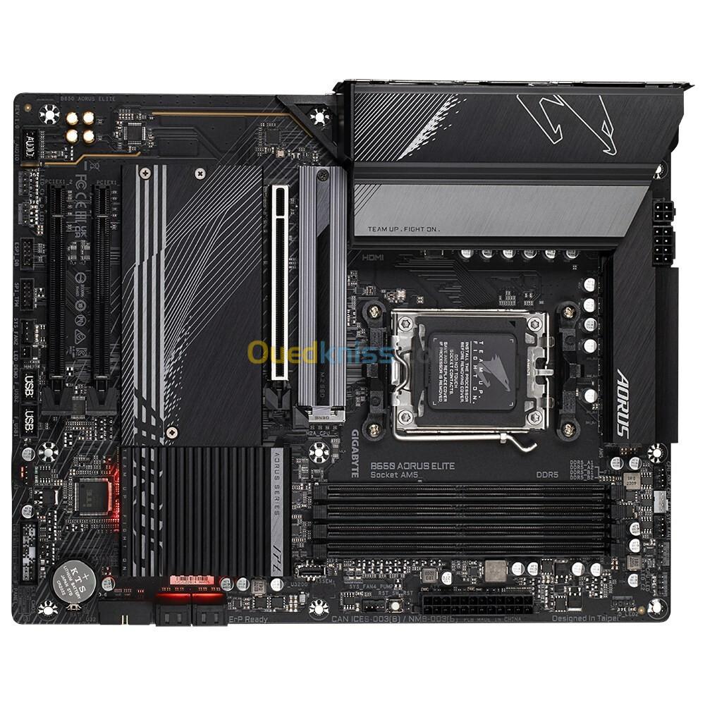 GIGABYTE - B650 AORUS ELITE - CARTE MÈRE AMD - SOCKET AM5 - 4 DIMM - DUAL DDR5 - PCIE 5.0 X16 M.2 