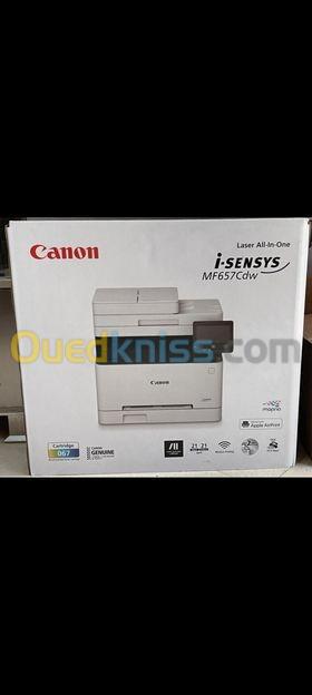 Canon i-SENSYS MF657 Cdw -Imprimante multifonction laser couleur 4-en-1 A4  USB 2.0 -Wi-Fi  Ethernet