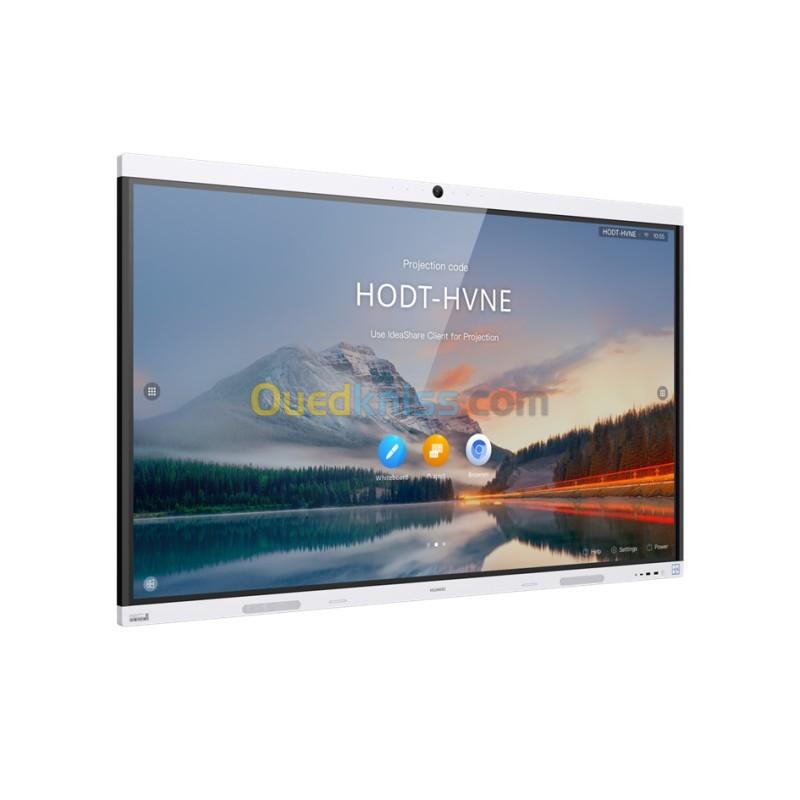 ÉCRAN INTERACTIF HUAWEI IDEAHUB B2 + OPS I5 + IDEASHARE USB + 32GB - 65INCHE- 4K 60HZ- NFC - SUPPORT