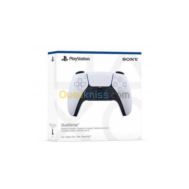 SONY Manette Sans Fil DualSense PS5 - Originale - Blanche - 