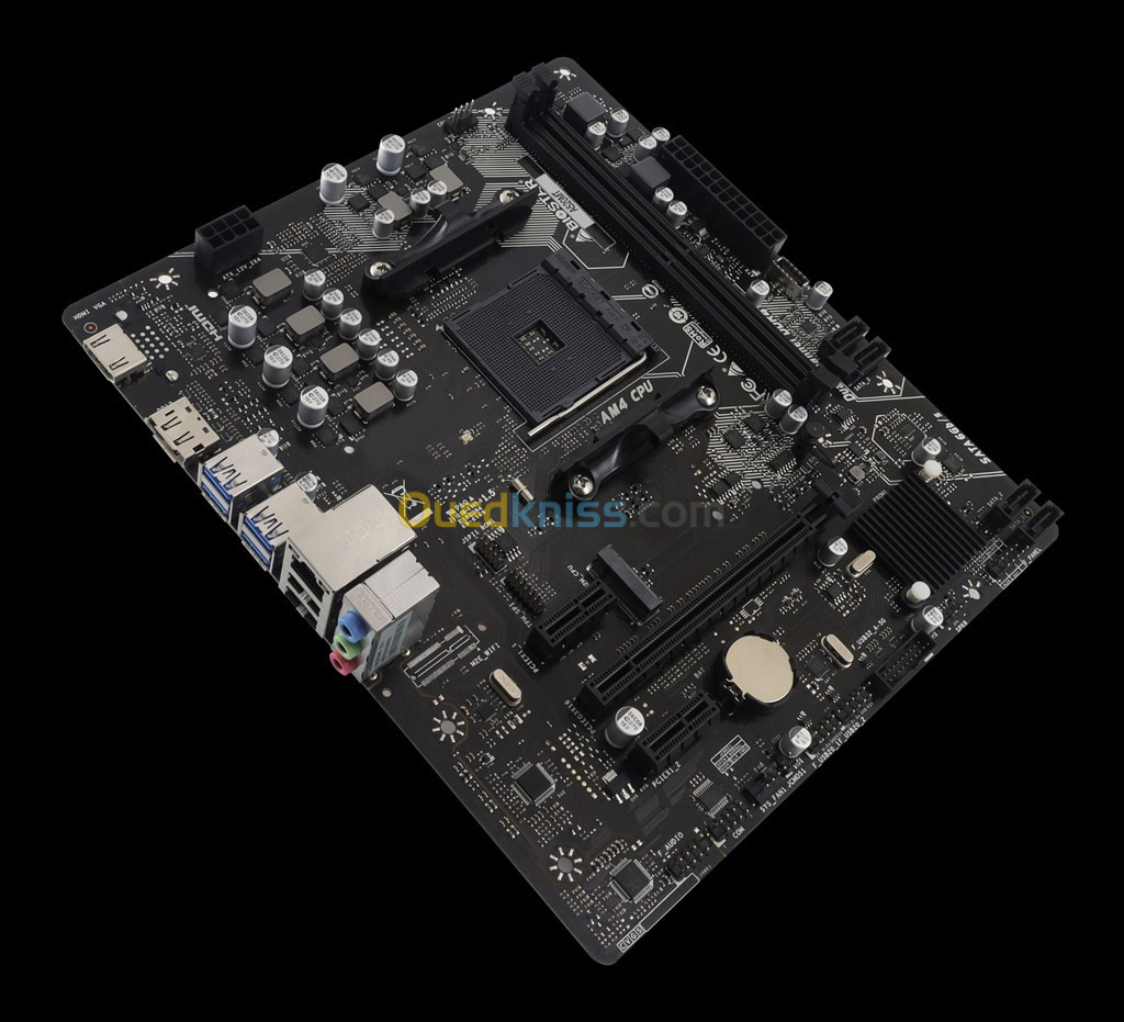 Biostar A520MH 3.0 carte mère AMD A520 Emplacement AM4 micro ATX