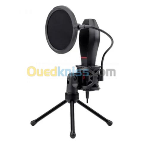 REDRAGON QUASAR 2 GM200-1 - MICROPHONE USB - HAUTE QUALITÉ - 50 HZ-16 KHZ - 1,5M  - PORTABLE -NOIR 