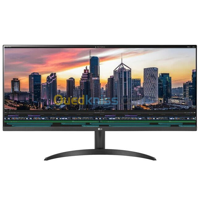 ECRAN LG 34WP550 ULTRAWIDE - 34" FHD - DALLE IPS -  5MS - SRGB - HDR10 - AMD FREESYNC - AJUSTABLE 