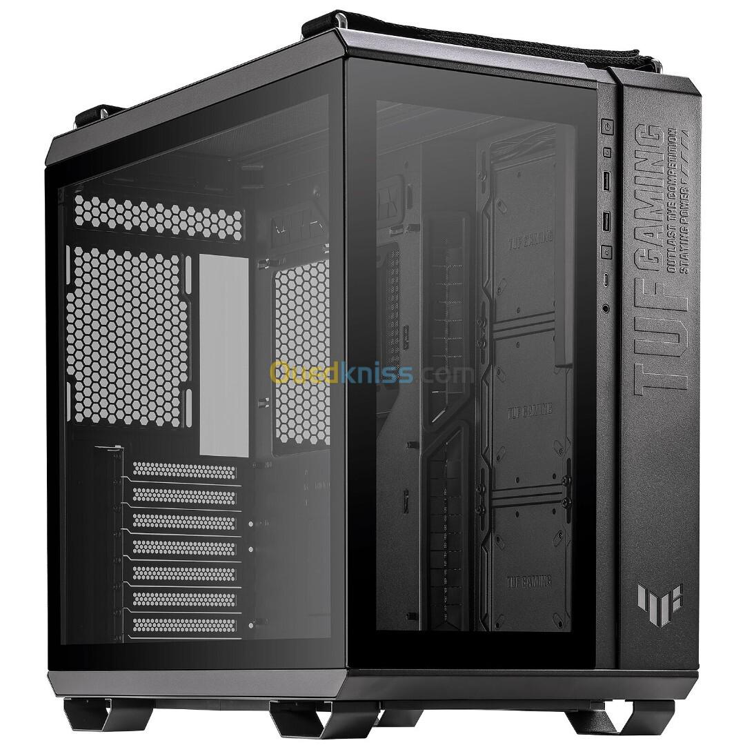 ASUS TUF GAMING GT502 - BOITIER GAMING - MOYEN TOUR - MICRO ATX - ATX/EPS - NOIR