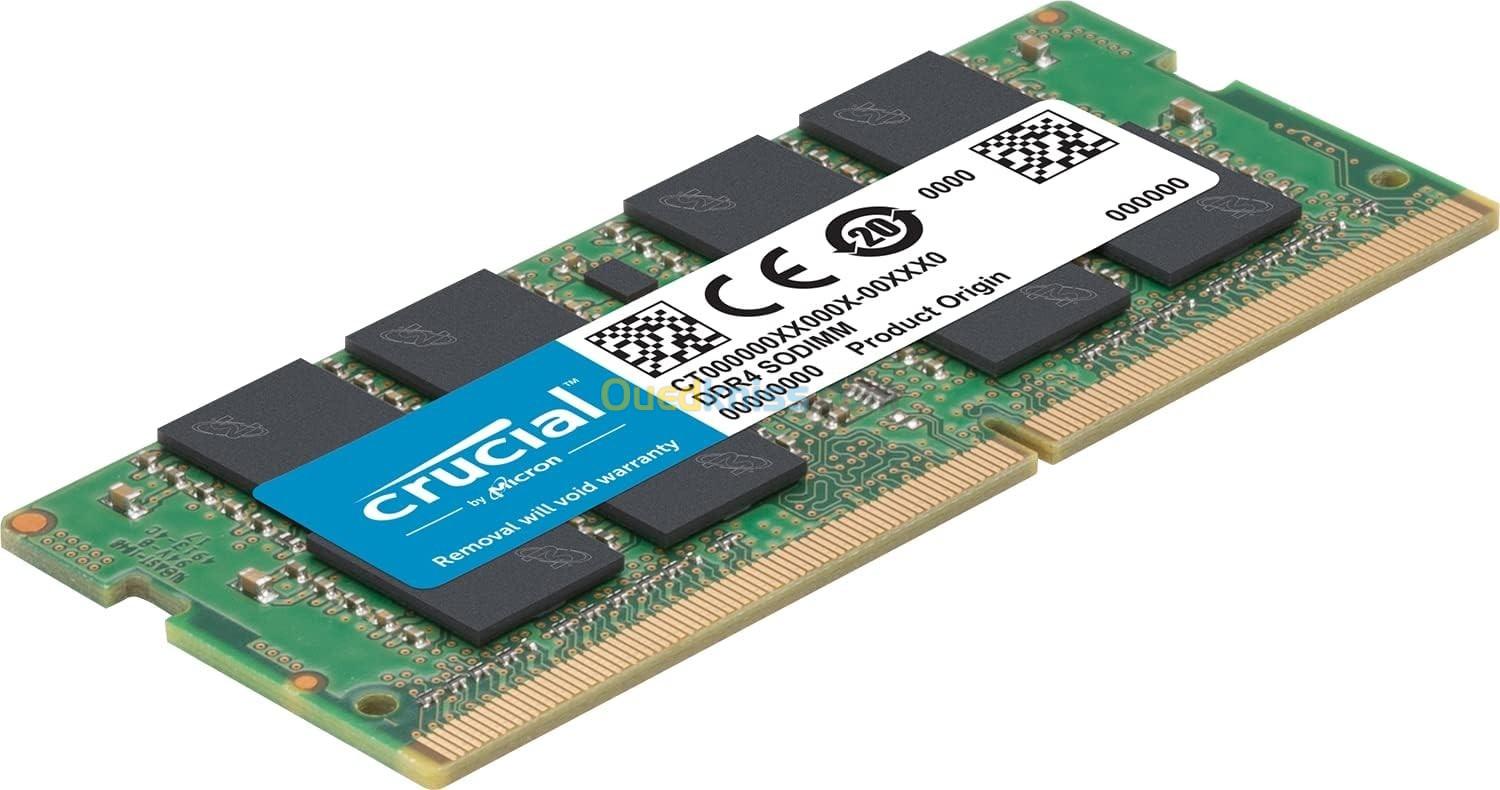 Ram Crucial LAPTOP 16 GB DDR4 RAM - 3200MHz - 
