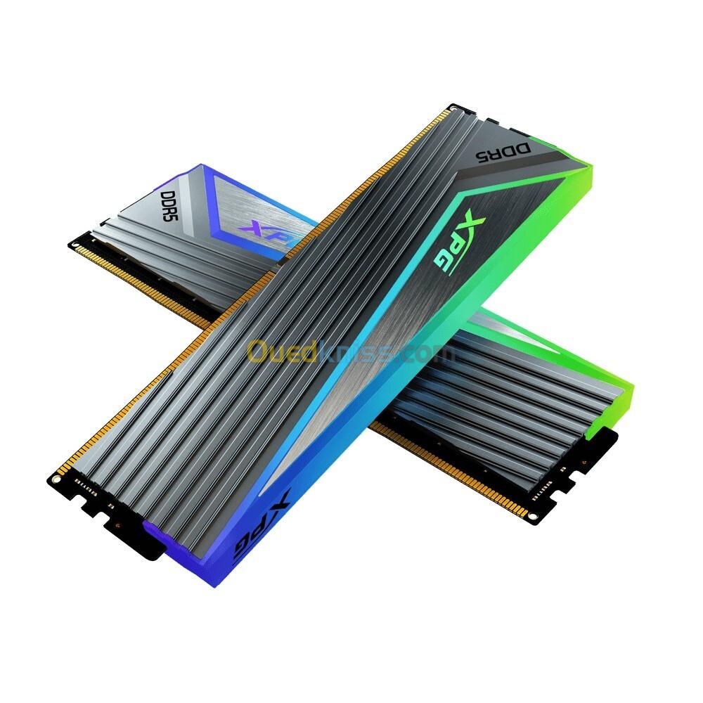 RAM ADATA XPG CASTER DESKTOP - RGB - 16GB DDR5 - 6000 MT/s - PC5-48000 - 1.35V - CL 30 - BLACK