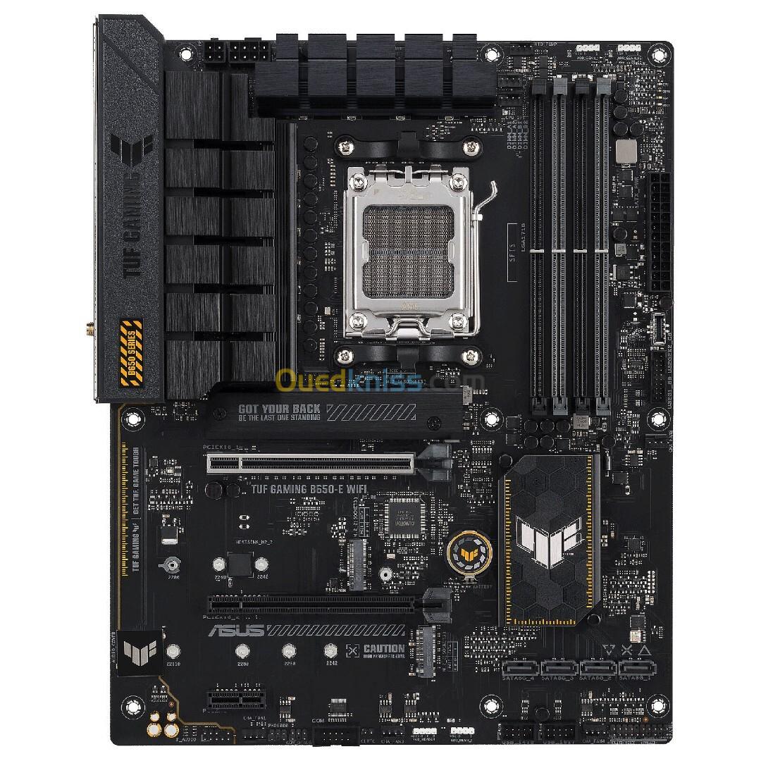 ASUS TUF GAMING B650-E WIFI - Socket AMD - 4xDDR5 - M.2 PCIe 5.0 - USB 3.0 - Wi-Fi 6E -Bluetooth 5.3