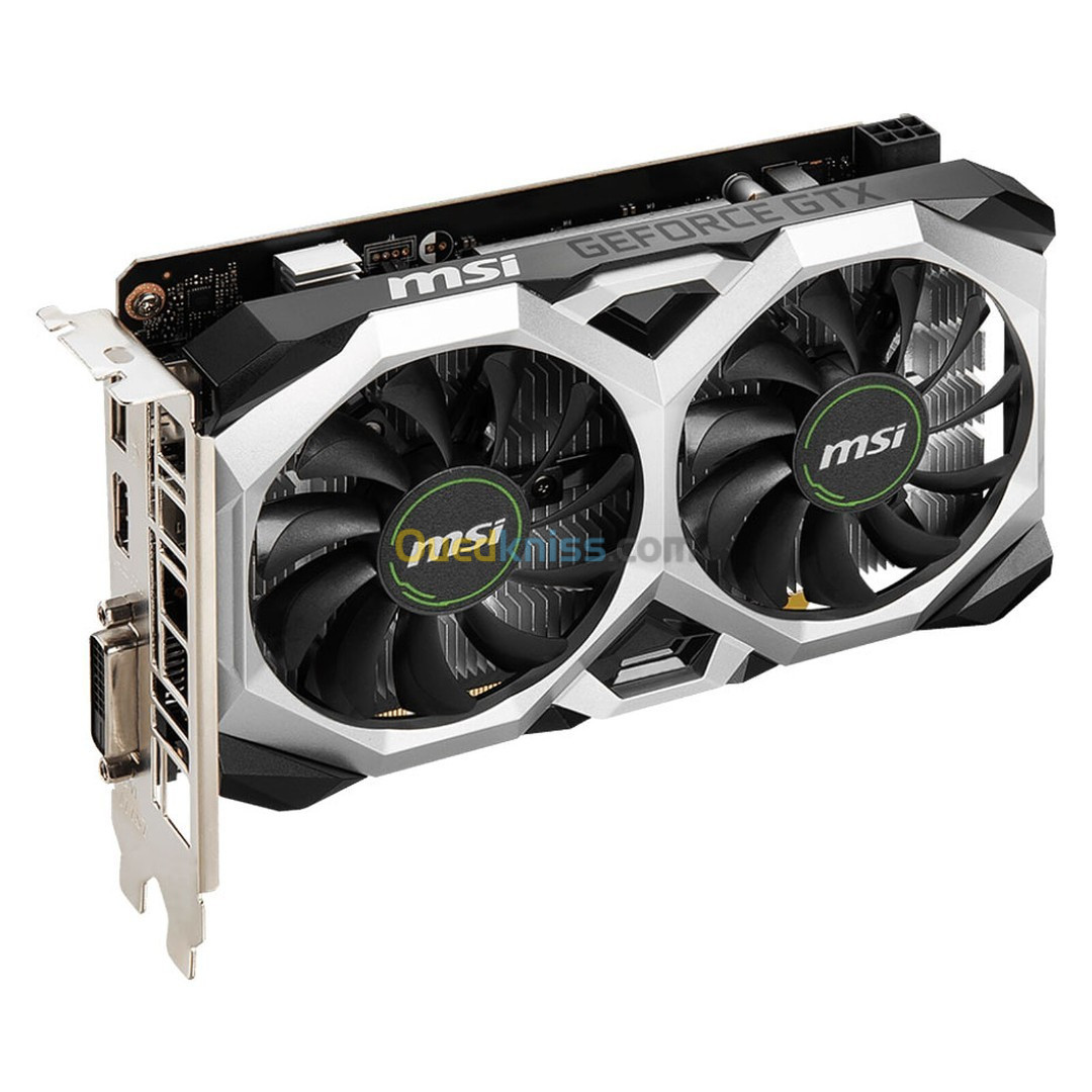 MSI GEFORCE GTX 1650 D6 VENTUS XS OCV3 -  4Go GDDR5 - HDMI/DVI - PCI Express - 4K UHD - 12000 MHz