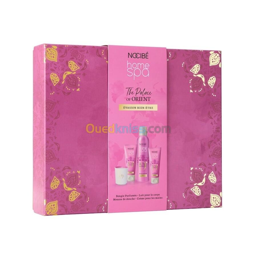 Coffret soin corps - HOME SPA THE PALACE OF ORIENT - EVASION BIEN-ÊTRE- Nocibé